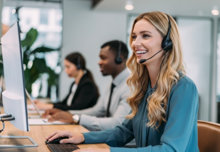 Sales professional using RepsPublic