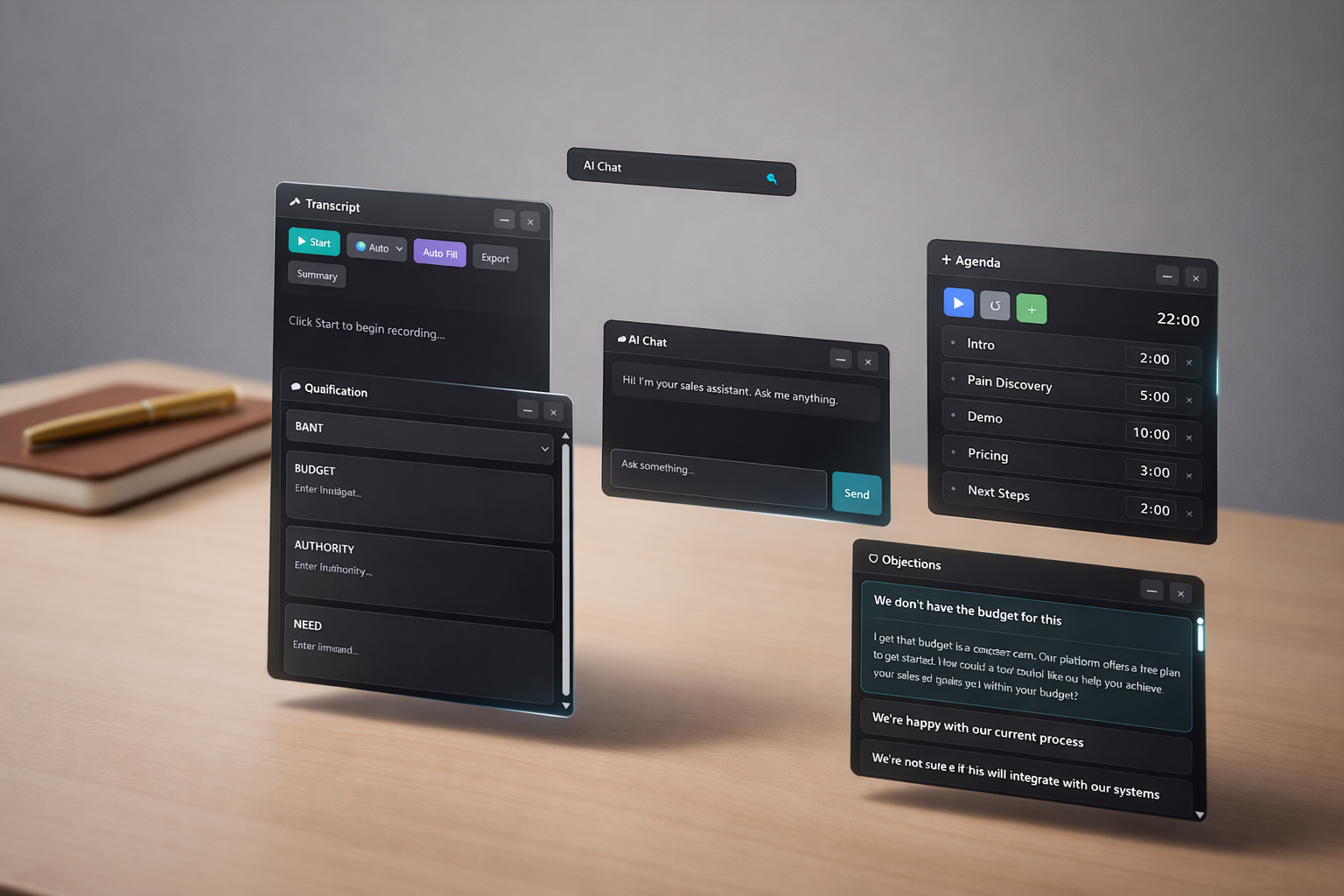RepsPublic Widgets floating over desk